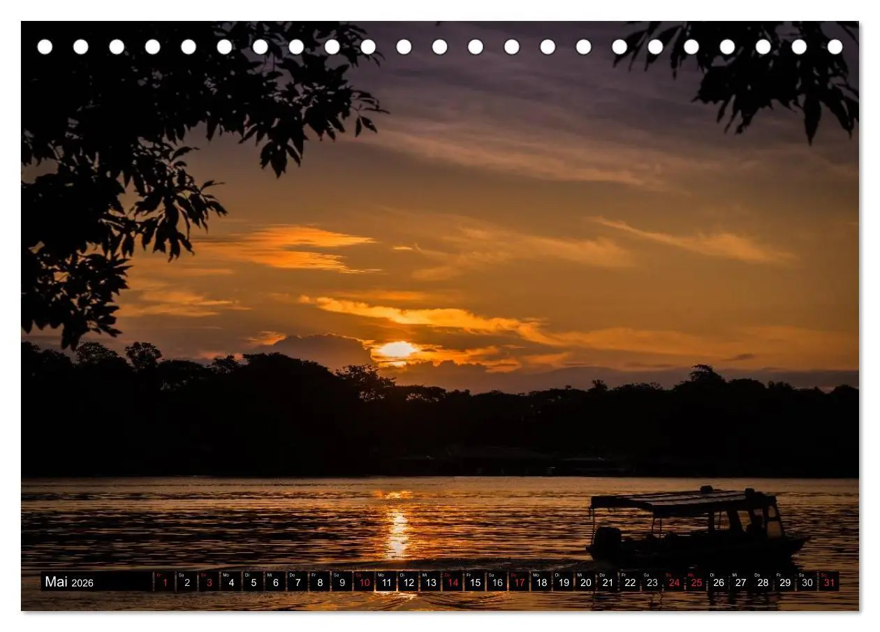Bild: 9783516077070 | COSTA RICA Farben und Licht (Tischkalender 2026 DIN A5 quer),...