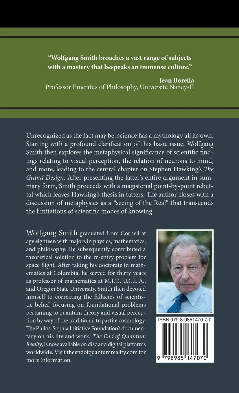 Rückseite: 9798985147070 | Science and Myth | Wolfgang Smith | Buch | Englisch | 2023
