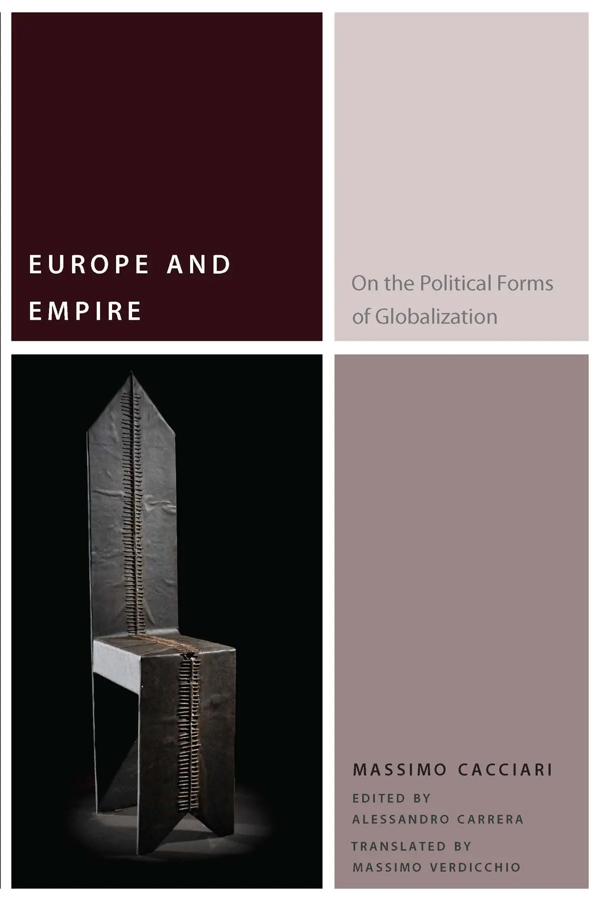 Cover: 9780823267170 | Europe and Empire | On the Political Forms of Globalization | Cacciari