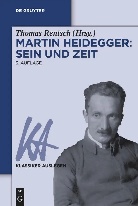 Cover: 9783110377170 | Martin Heidegger: Sein und Zeit | Thomas Rentsch | Taschenbuch | X
