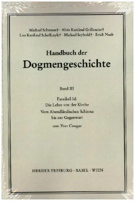Cover: 9783451007170 | Die Lehre von der Kirche | Yves Marie-Joseph Congar | Taschenbuch