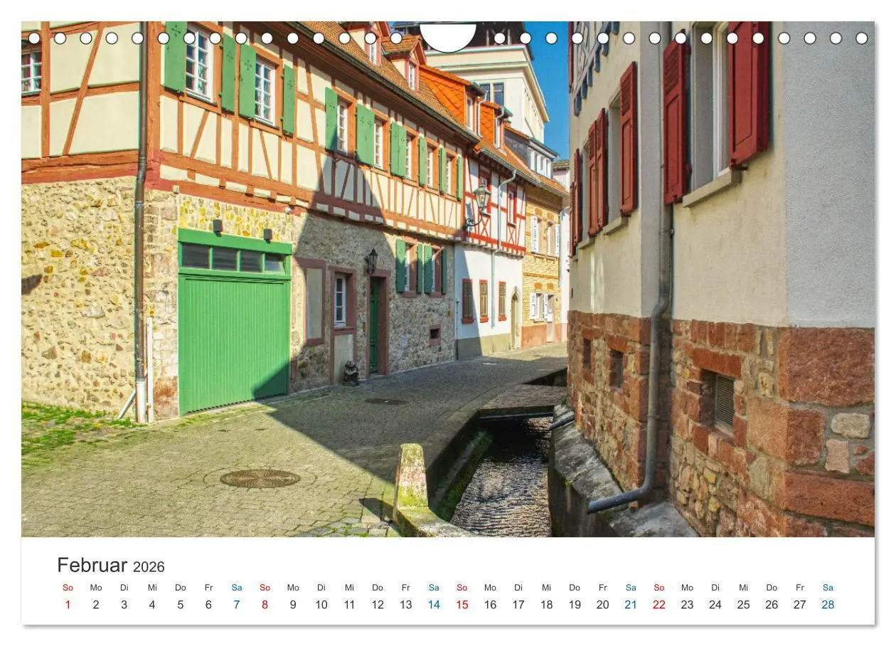 Bild: 9783457287170 | Weinheim - Eine Perle an der Bergstraße (Wandkalender 2026 DIN A4...