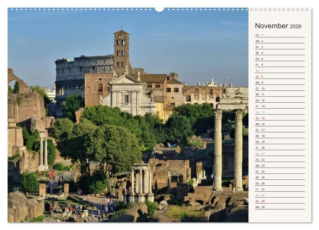 Bild: 9783457977170 | Rom - Die Ewige Stadt (Wandkalender 2026 DIN A2 quer), CALVENDO...