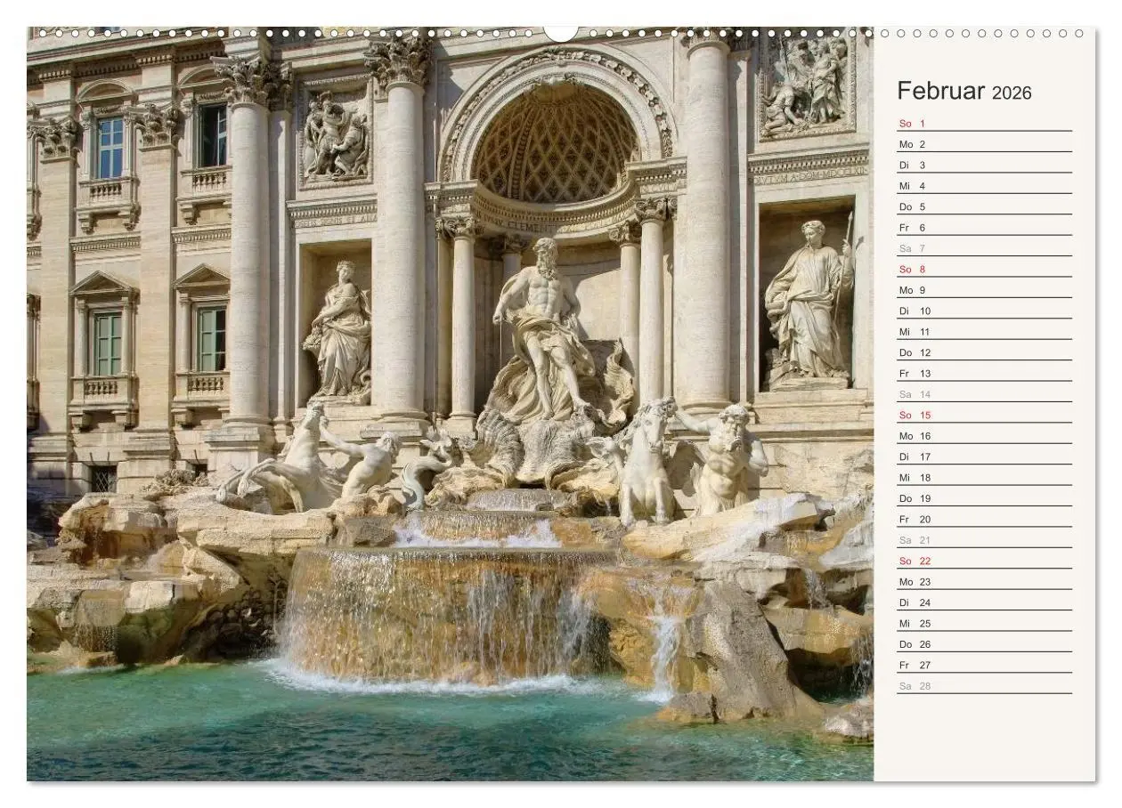 Bild: 9783457977170 | Rom - Die Ewige Stadt (Wandkalender 2026 DIN A2 quer), CALVENDO...
