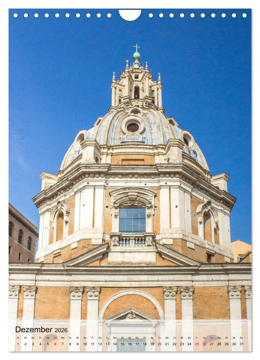 Bild: 9783516377170 | Kirchen in Rom (Wandkalender 2026 DIN A4 hoch), CALVENDO...