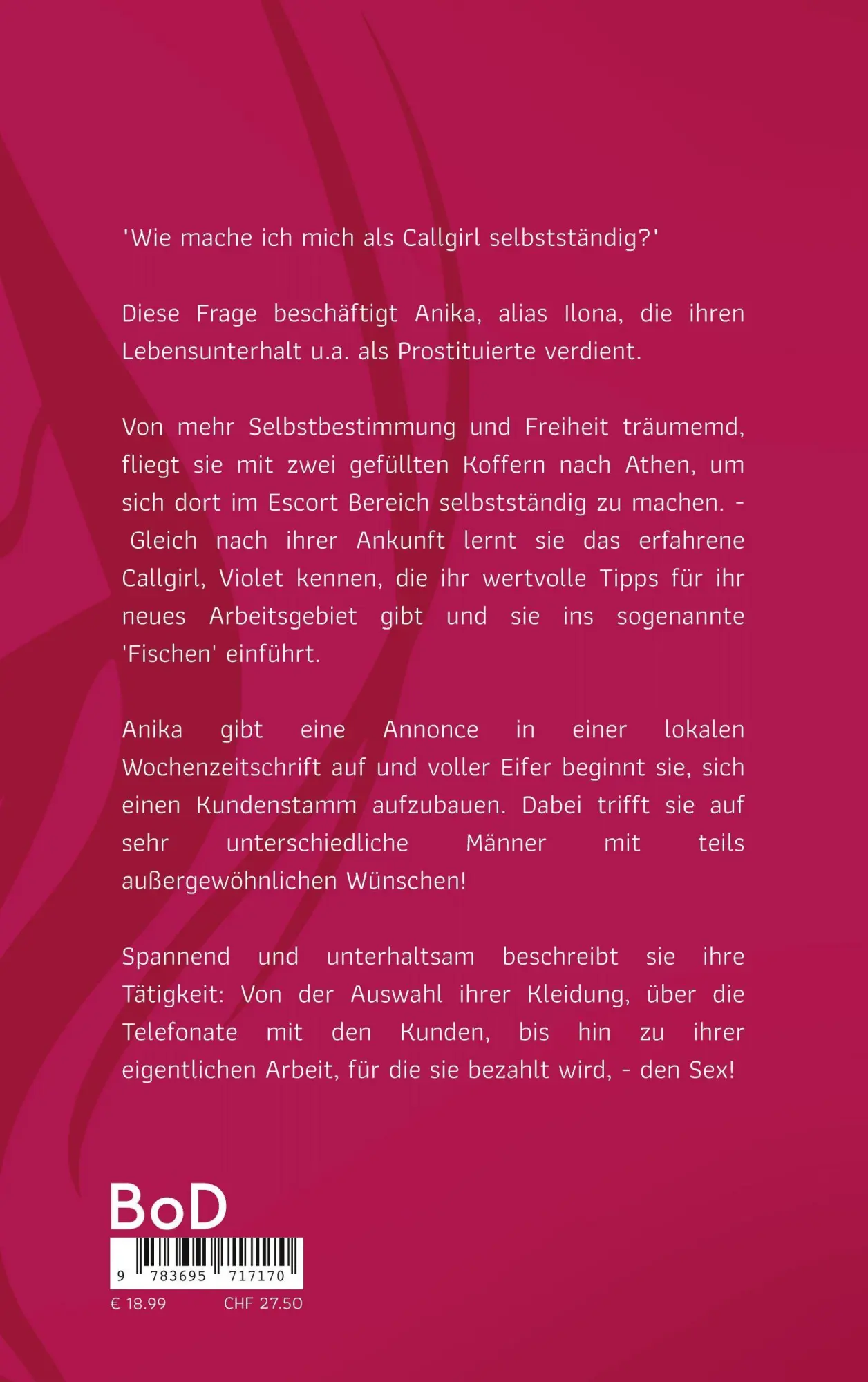 Rückseite: 9783695717170 | Erlebnisse eines Callgirls | Maria van Daarten | Taschenbuch | 550 S.