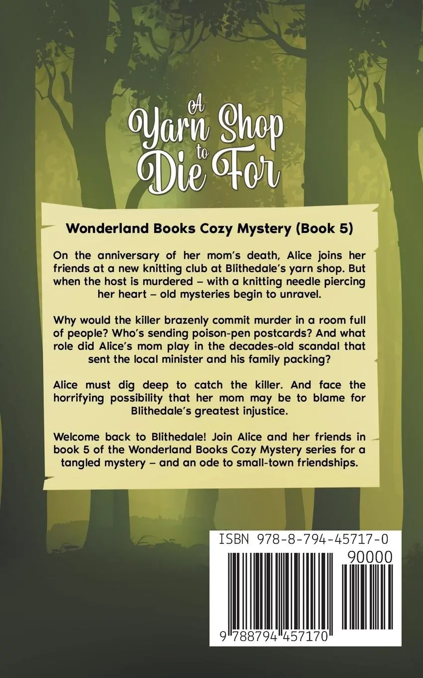 Rückseite: 9788794457170 | A Yarn Shop to Die For | M. P. Black | Taschenbuch | Englisch | 2024