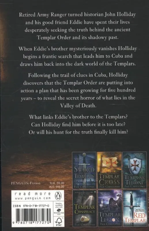 Rückseite: 9780718177270 | Valley of the Templars | Paul Christopher | Taschenbuch | Englisch