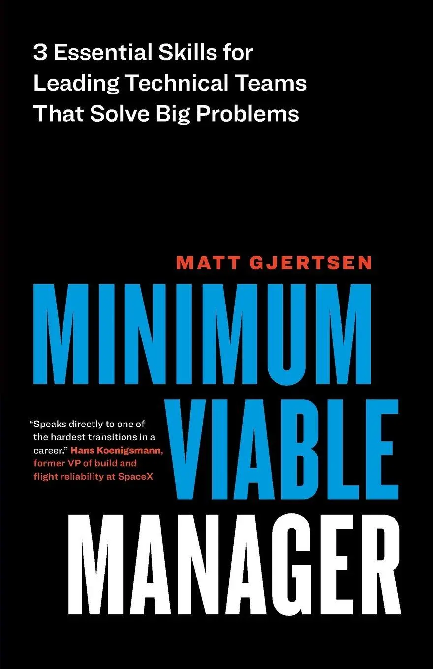 Cover: 9781774587270 | Minimum Viable Manager | Matt Gjertsen | Taschenbuch | Englisch | 2026