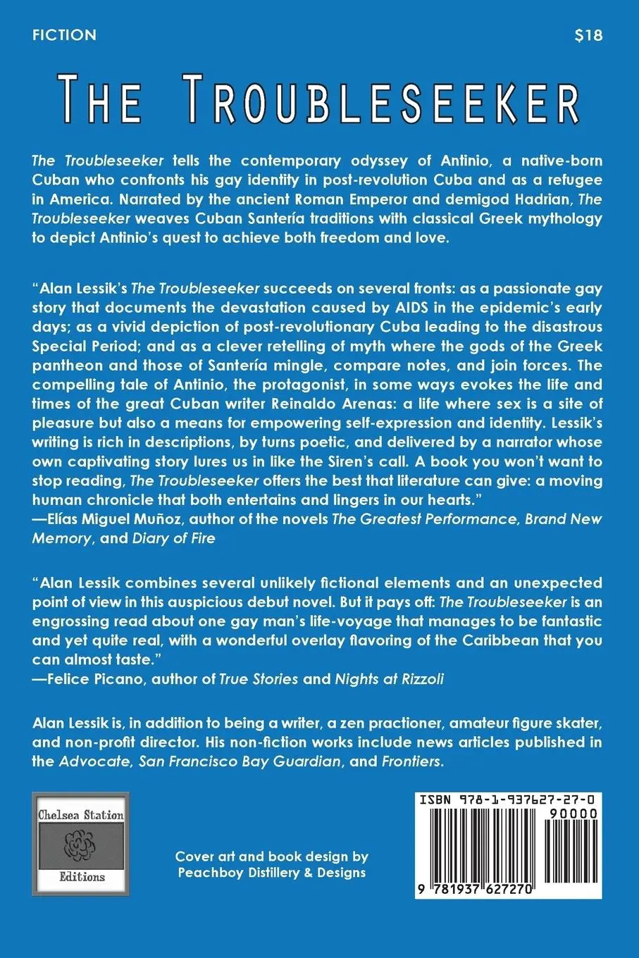Rückseite: 9781937627270 | The Troubleseeker | Alan Lessik | Taschenbuch | Englisch | 2016