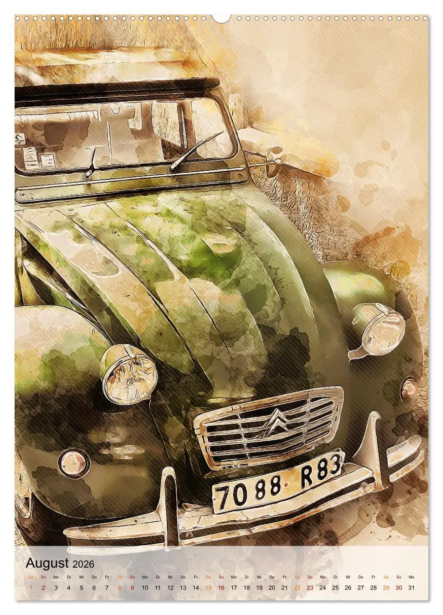 Bild: 9783516367270 | Die Ente - Automobil Legende (hochwertiger Premium Wandkalender...