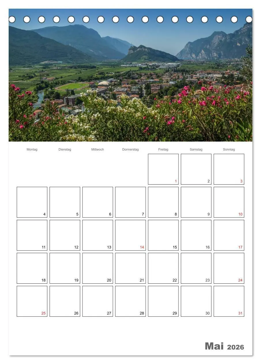 Bild: 9783516437270 | GARDASEE Terminplaner (Tischkalender 2026 DIN A5 hoch), CALVENDO...