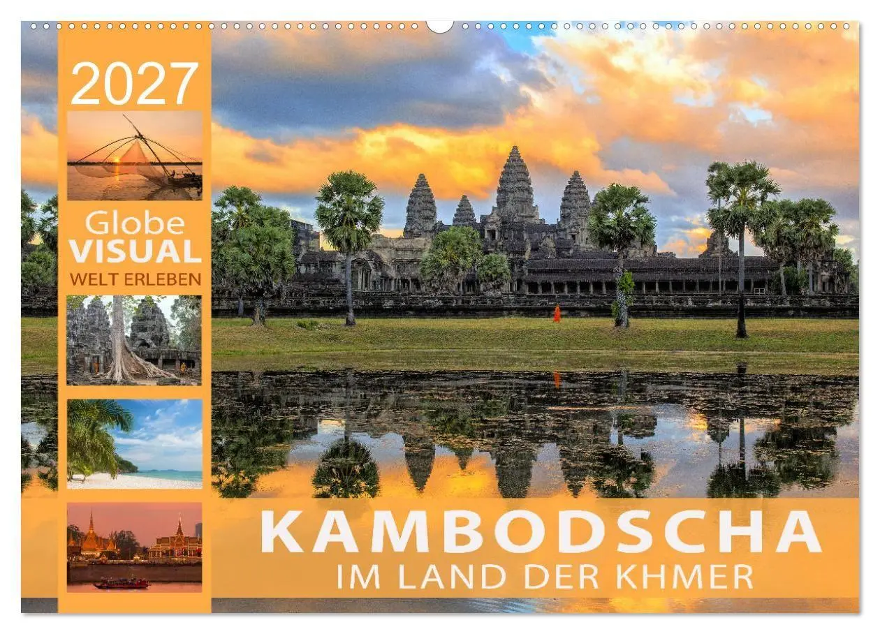 Cover: 9783569527270 | KAMBODSCHA - Im Land der Khmer (Wandkalender 2027 DIN A2 quer),...