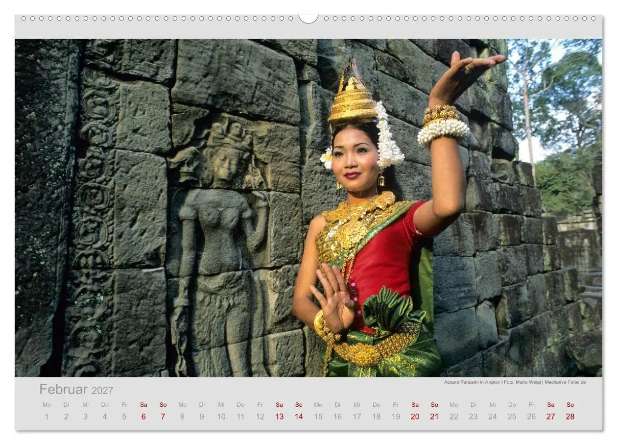 Bild: 9783569527270 | KAMBODSCHA - Im Land der Khmer (Wandkalender 2027 DIN A2 quer),...