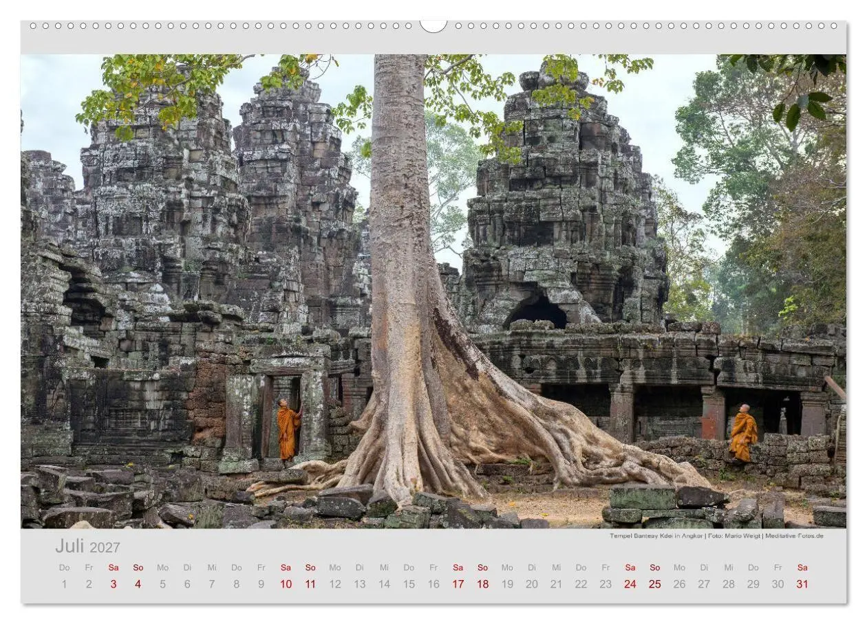 Bild: 9783569527270 | KAMBODSCHA - Im Land der Khmer (Wandkalender 2027 DIN A2 quer),...