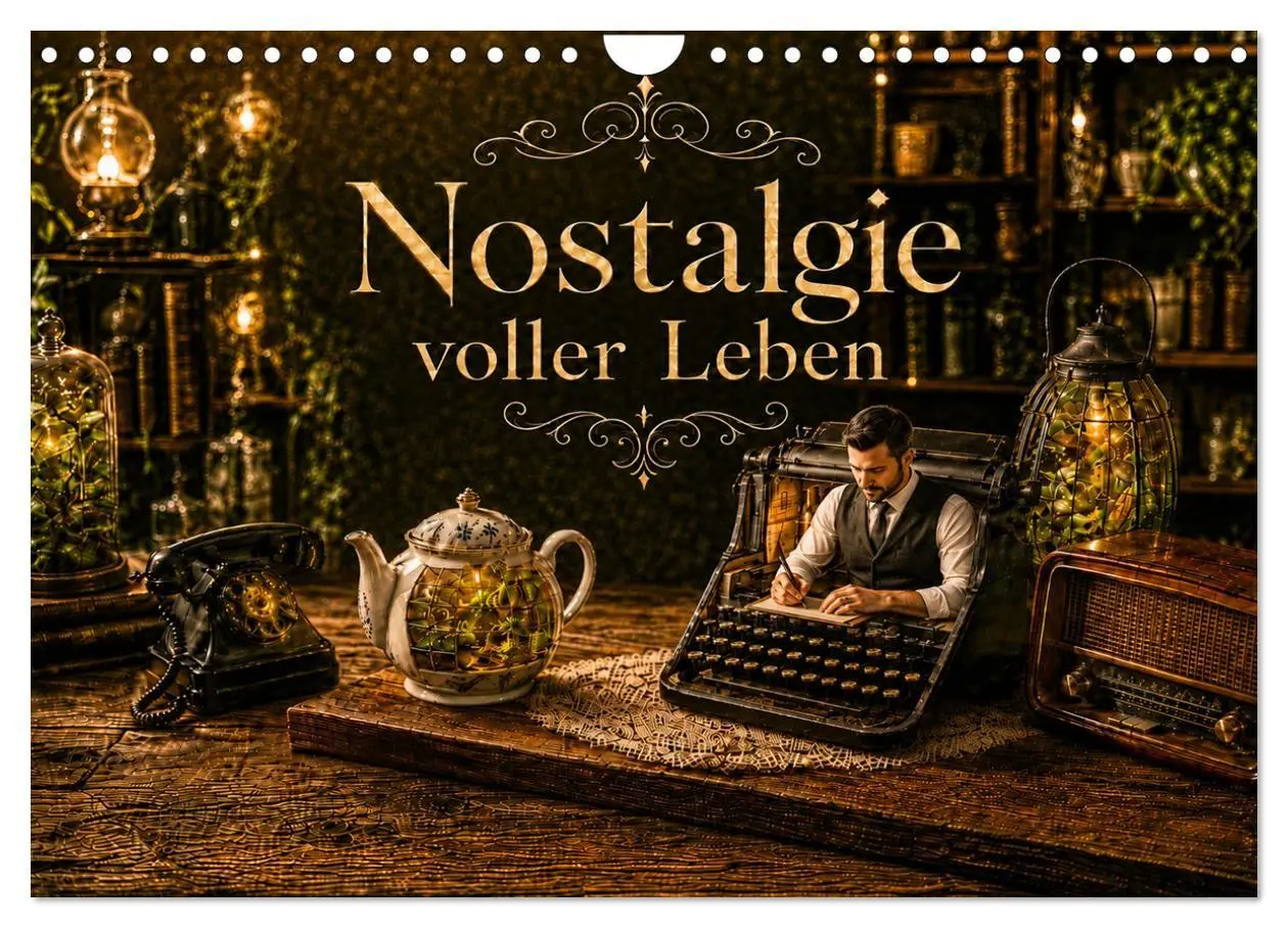 Cover: 9783594277270 | Nostalgie voller Leben (Wandkalender 2027 DIN A4 quer), CALVENDO...