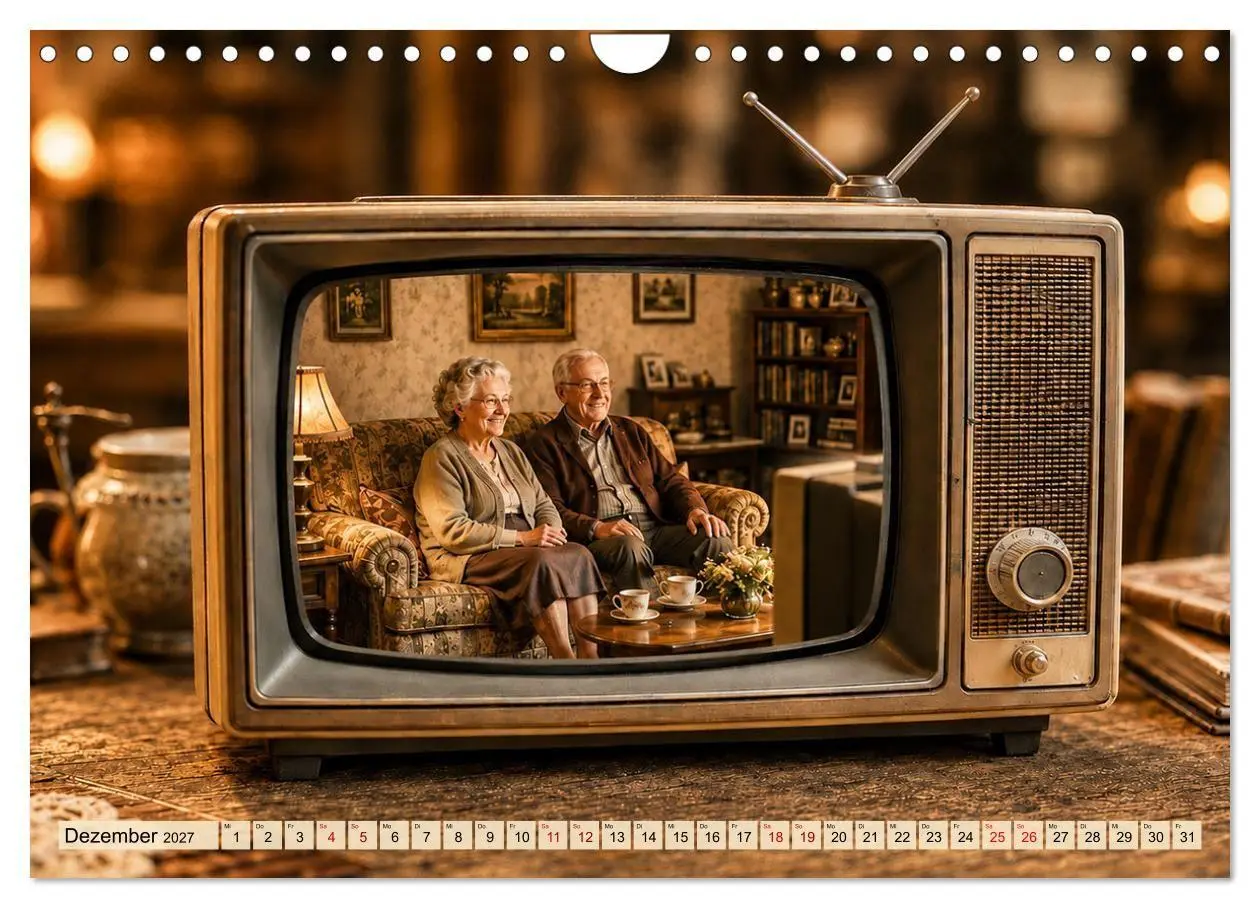 Bild: 9783594277270 | Nostalgie voller Leben (Wandkalender 2027 DIN A4 quer), CALVENDO...