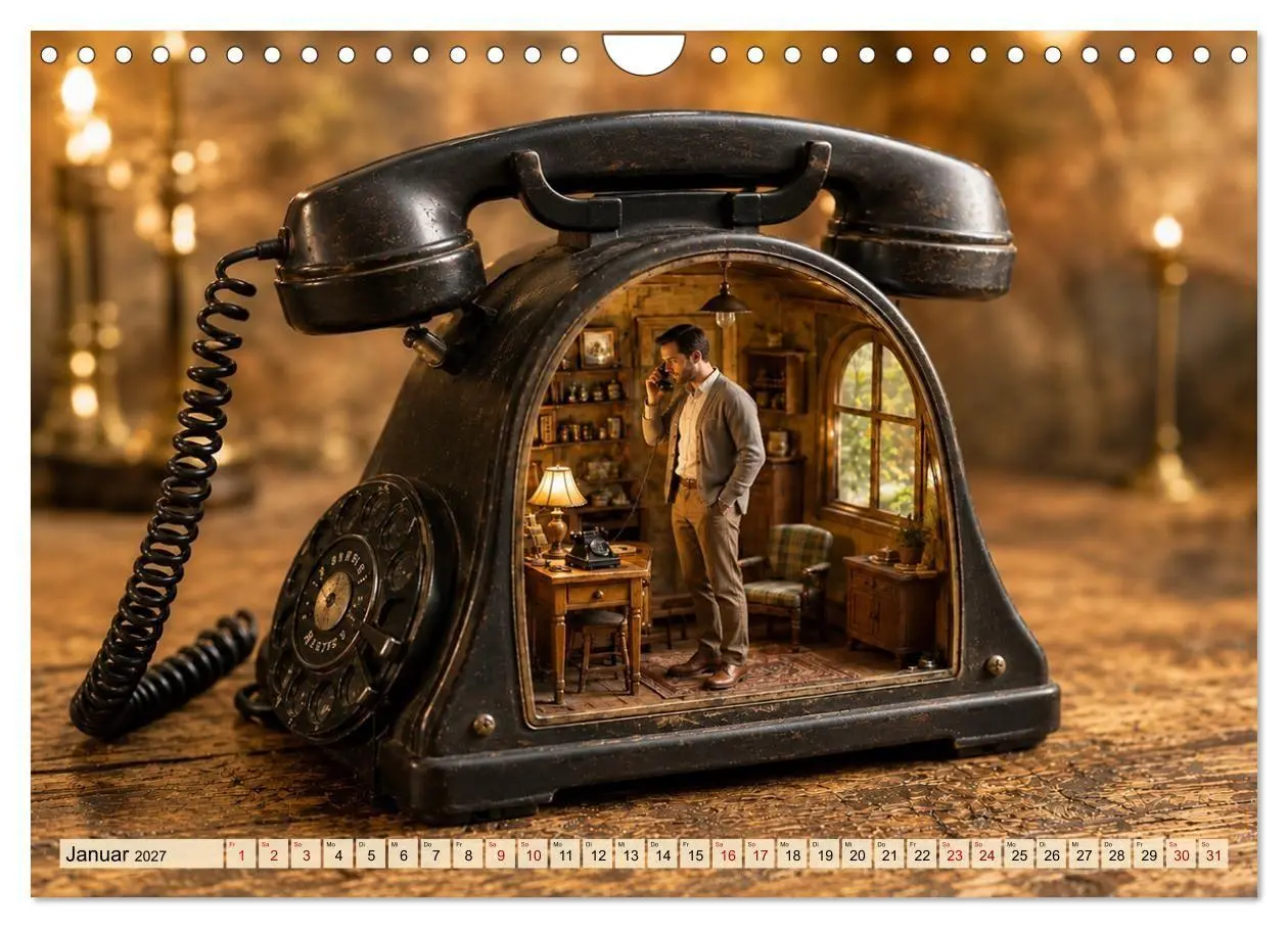 Bild: 9783594277270 | Nostalgie voller Leben (Wandkalender 2027 DIN A4 quer), CALVENDO...