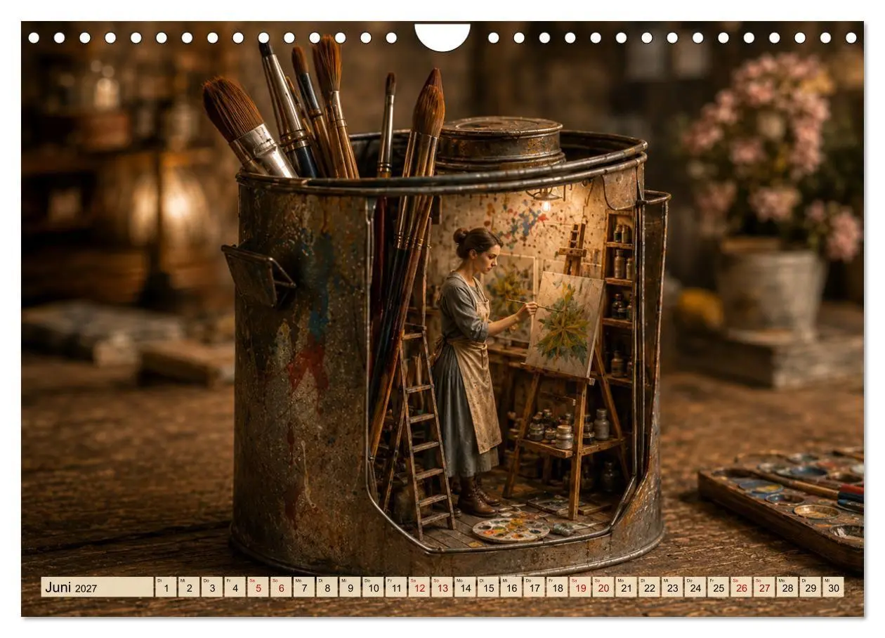 Bild: 9783594277270 | Nostalgie voller Leben (Wandkalender 2027 DIN A4 quer), CALVENDO...