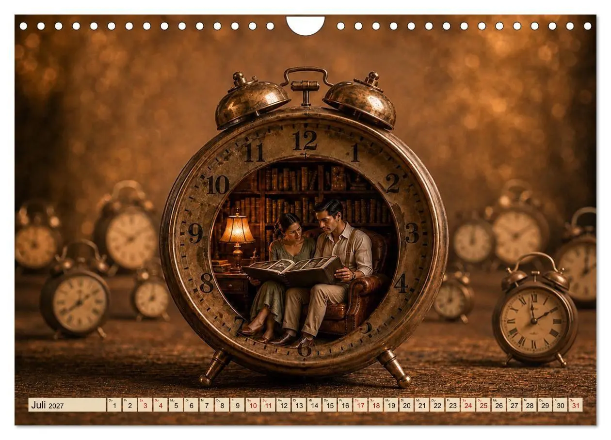Bild: 9783594277270 | Nostalgie voller Leben (Wandkalender 2027 DIN A4 quer), CALVENDO...