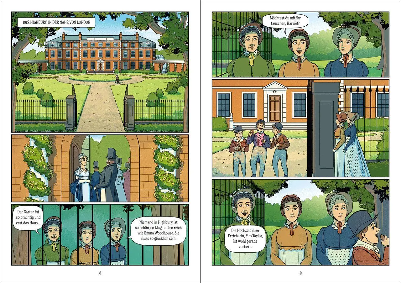 Bild: 9783743217270 | Emma - Die Graphic Novel nach Jane Austen | Jane Austen (u. a.) | Buch