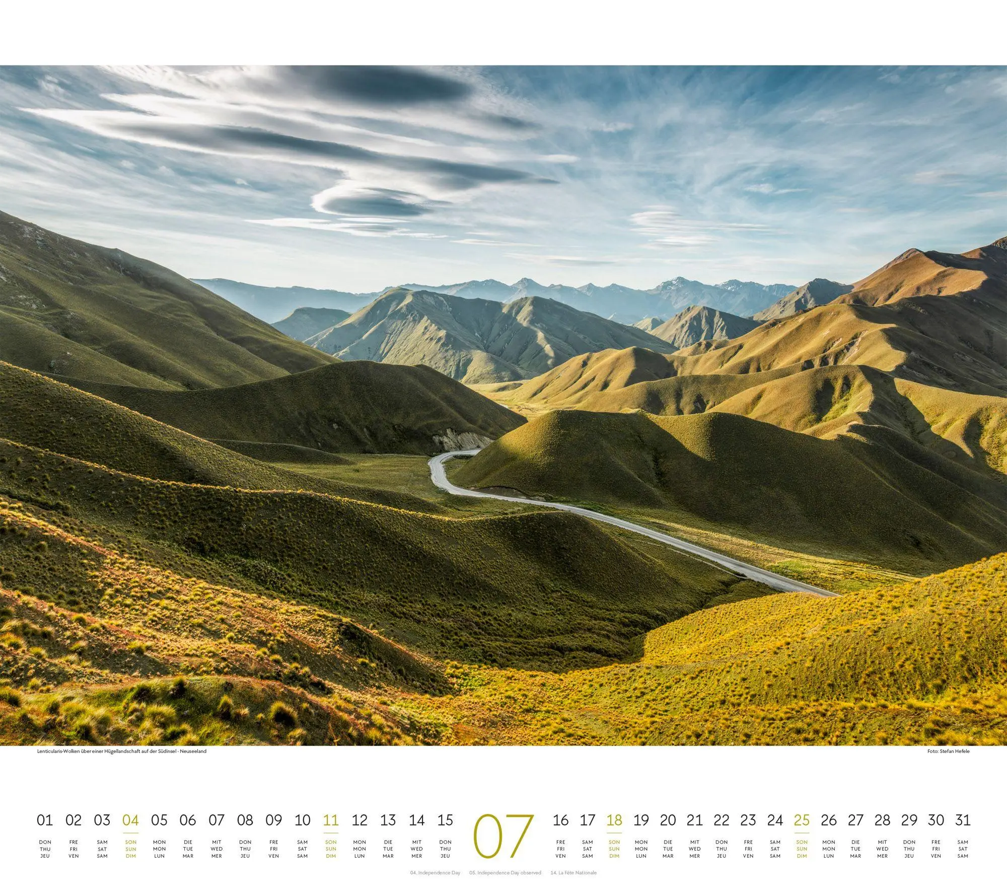 Bild: 9783838427270 | Phantastische Landschaften Kalender 2027 | Ackermann Kunstverlag GmbH