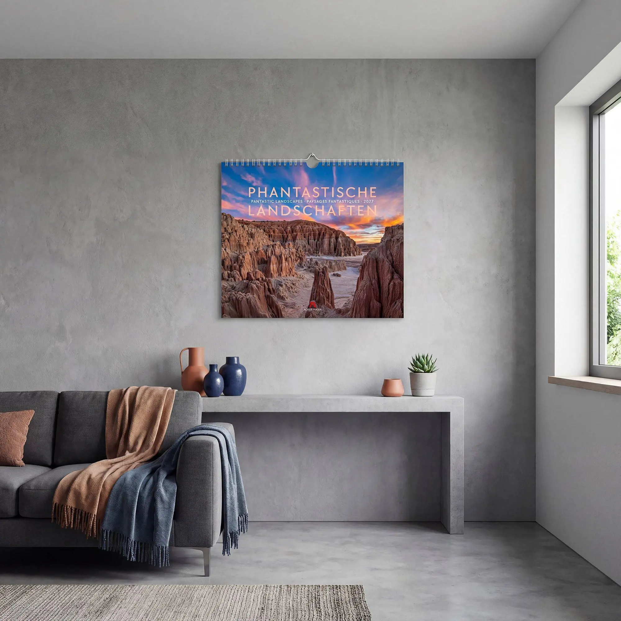 Bild: 9783838427270 | Phantastische Landschaften Kalender 2027 | Ackermann Kunstverlag GmbH