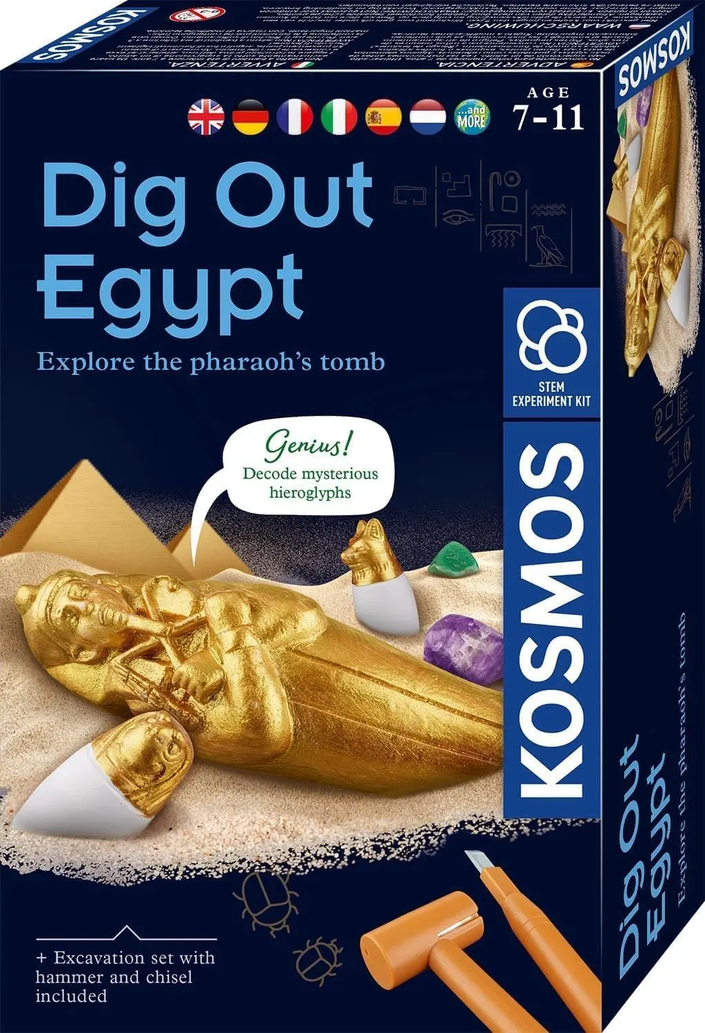 Cover: 4002051617370 | Dig Out Egypt INT | Maße (B/H): 13 x 21 cm, Experimentierkasten | 2024