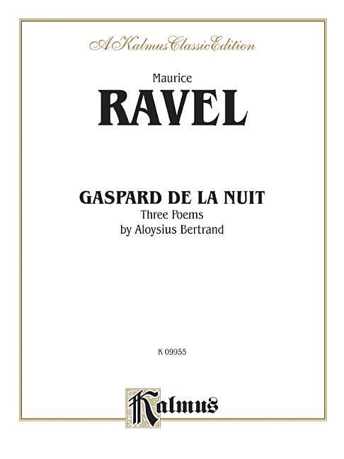 Gaspard de la Nuit | Taschenbuch | Kalmus Edition | Englisch | 1987 | WARNER BROTHERS PUBN | EAN 9780757917370