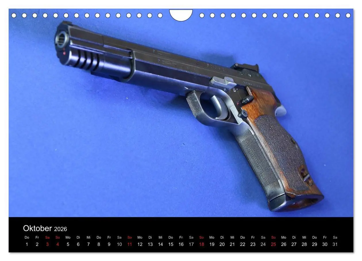 Bild: 9783457957370 | Sportpistolen und Revolver (Wandkalender 2026 DIN A4 quer),...
