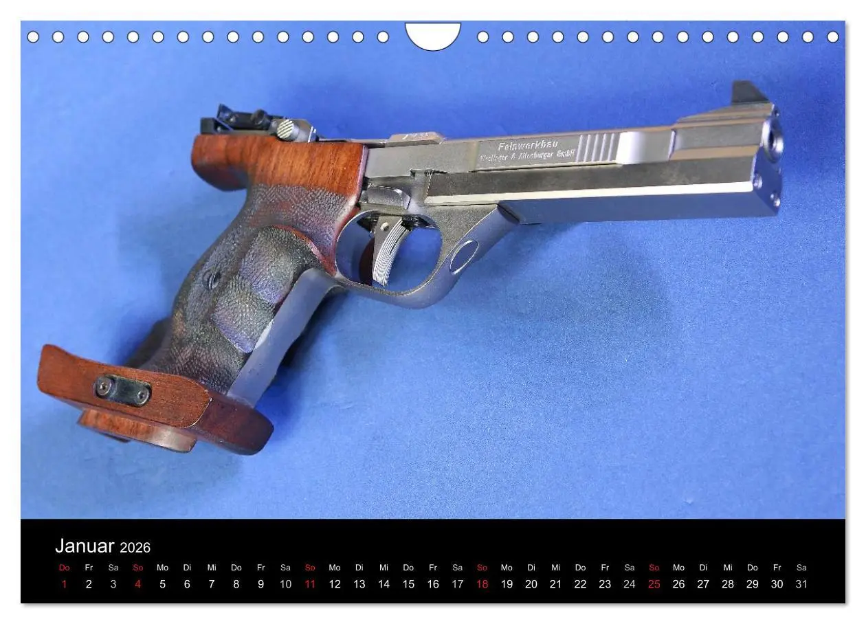 Bild: 9783457957370 | Sportpistolen und Revolver (Wandkalender 2026 DIN A4 quer),...