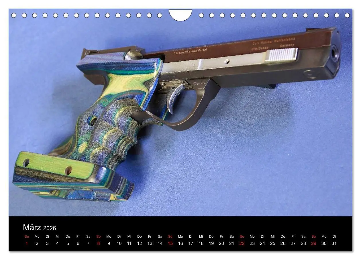 Bild: 9783457957370 | Sportpistolen und Revolver (Wandkalender 2026 DIN A4 quer),...