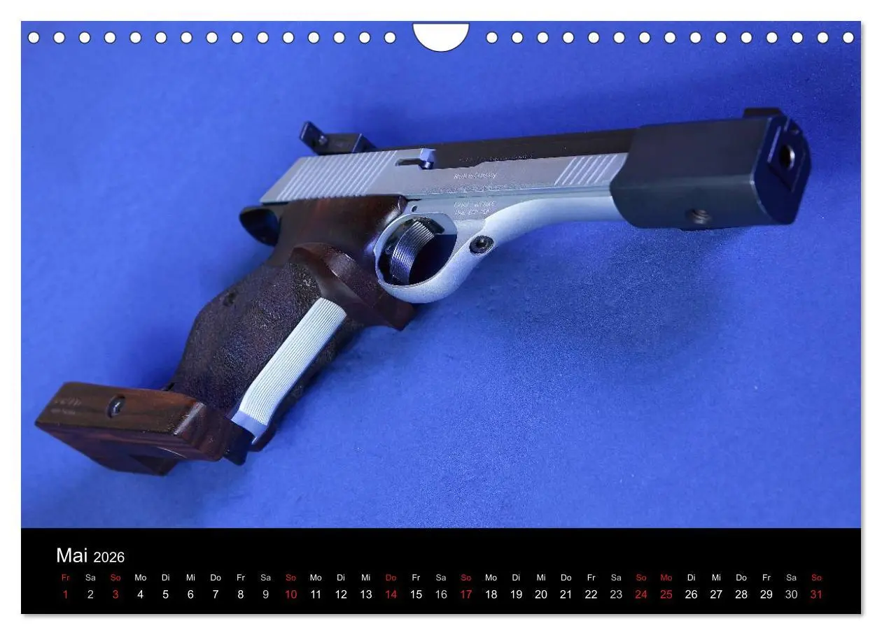 Bild: 9783457957370 | Sportpistolen und Revolver (Wandkalender 2026 DIN A4 quer),...