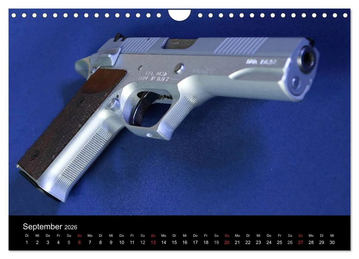 Bild: 9783457957370 | Sportpistolen und Revolver (Wandkalender 2026 DIN A4 quer),...