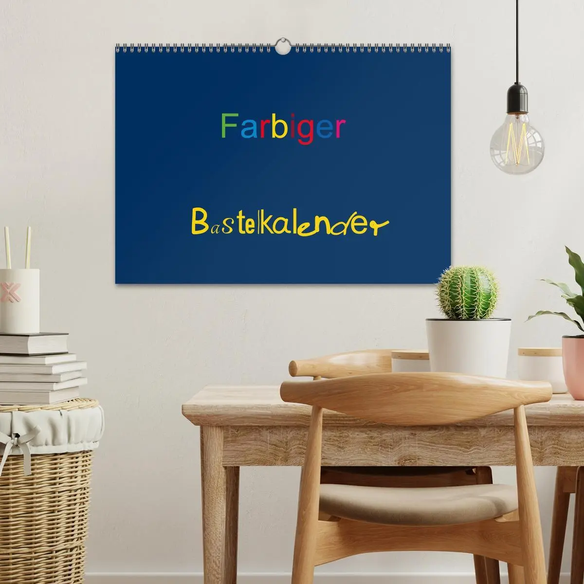 Bild: 9783516047370 | Farbiger Bastelkalender (Wandkalender 2026 DIN A3 quer), CALVENDO...