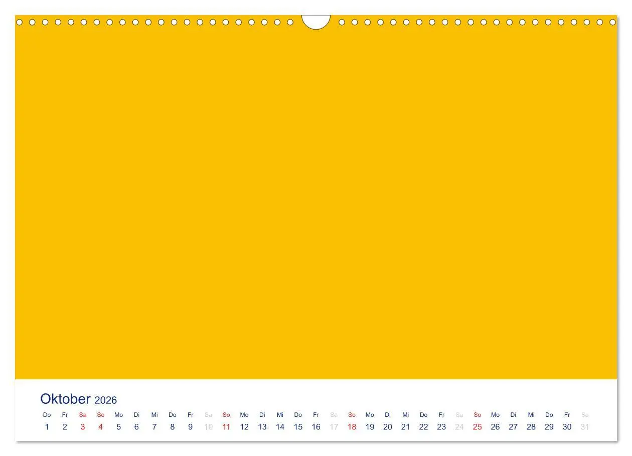 Bild: 9783516047370 | Farbiger Bastelkalender (Wandkalender 2026 DIN A3 quer), CALVENDO...