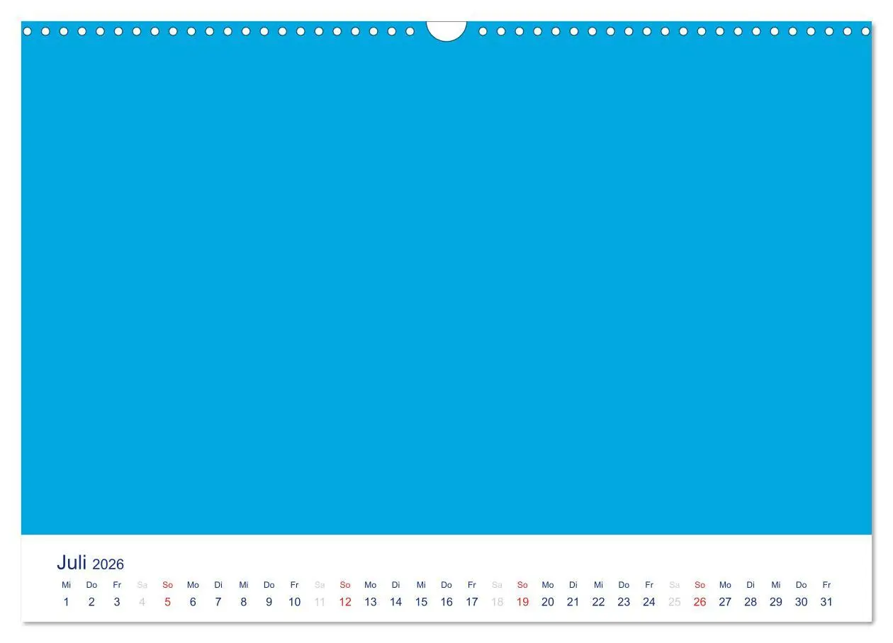 Bild: 9783516047370 | Farbiger Bastelkalender (Wandkalender 2026 DIN A3 quer), CALVENDO...