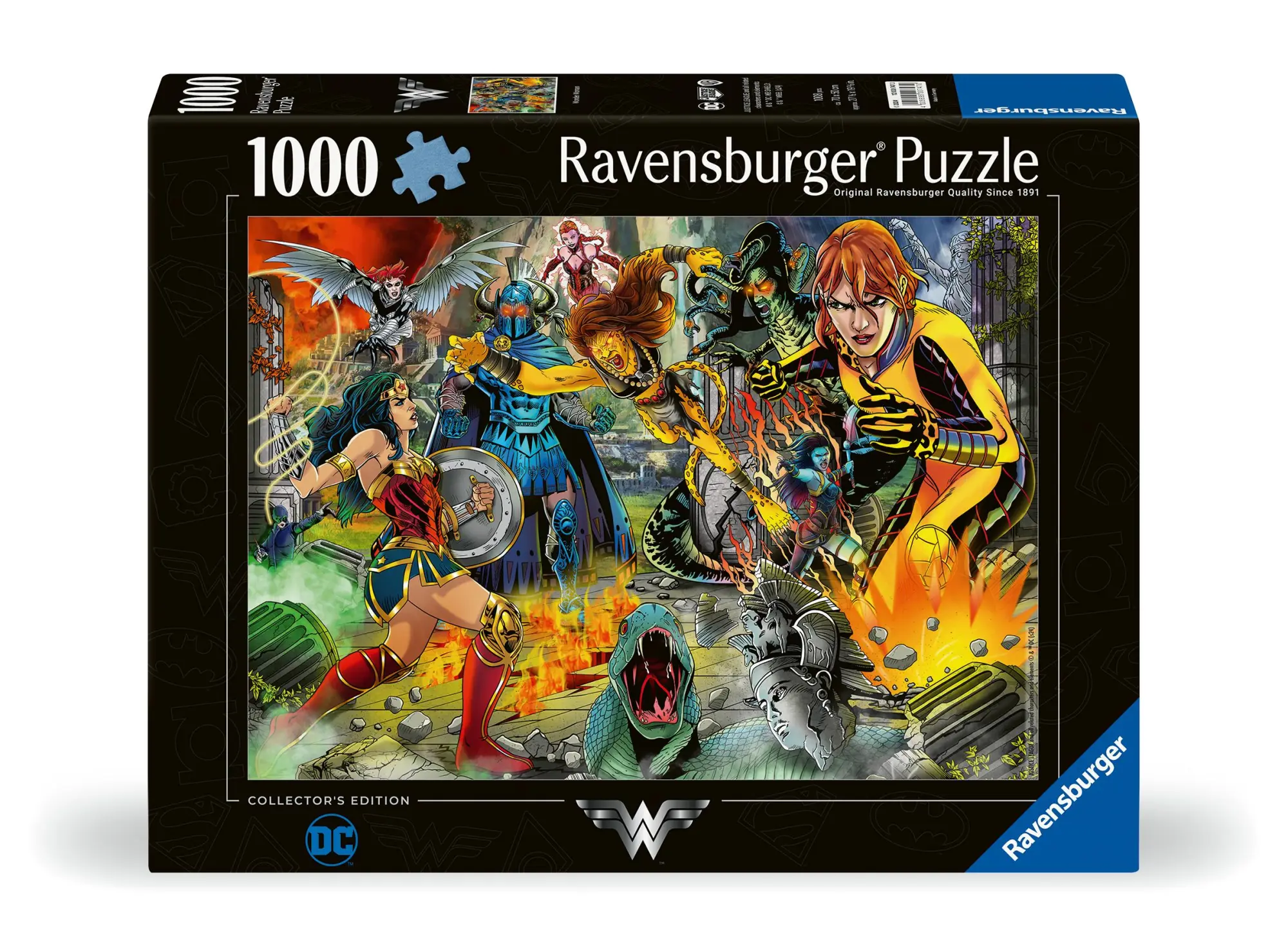 Cover: 4005555007470 | Erwachsenenpuzzle 1000 Teile - DC Super Hero Girls - Wonder Woman