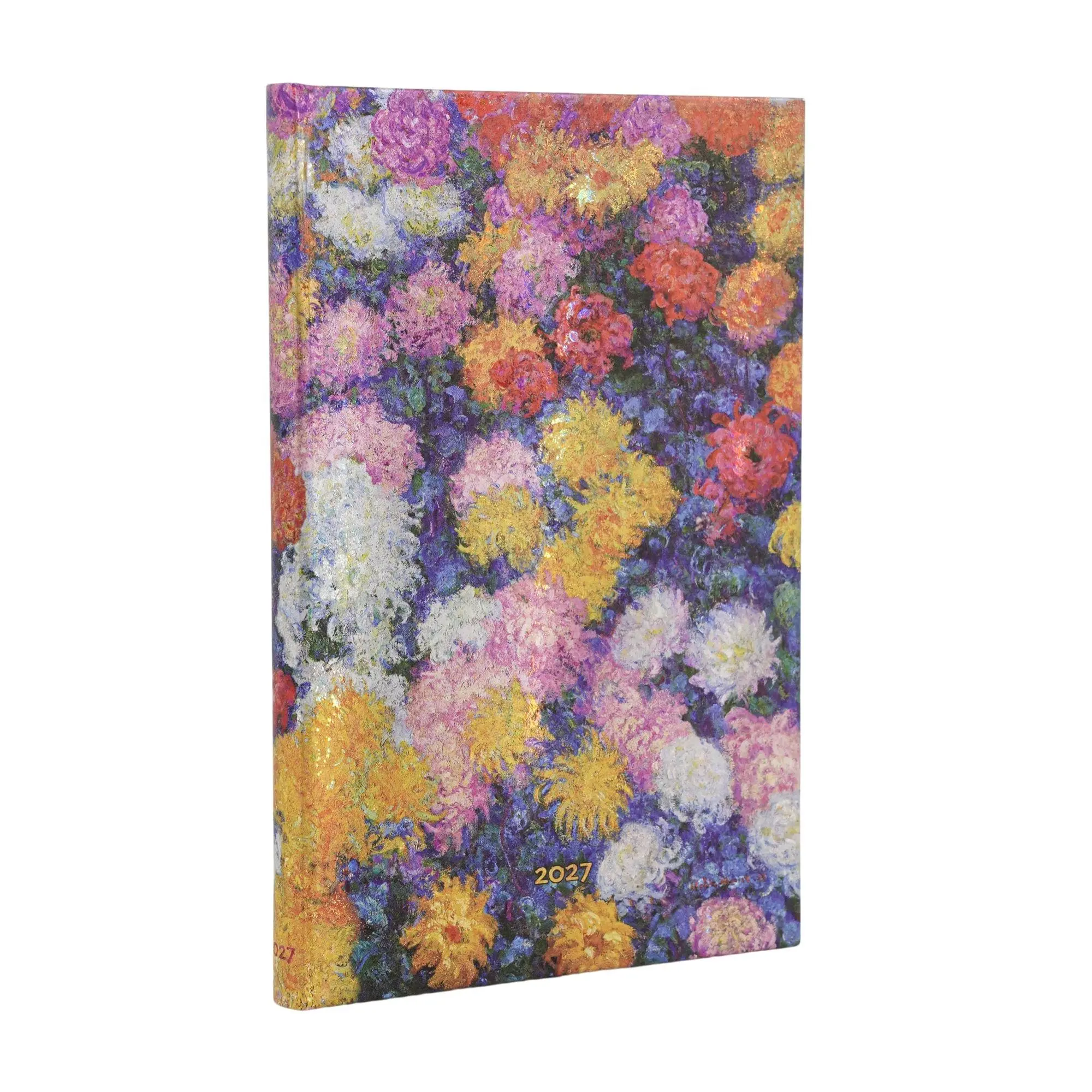 Cover: 9780349717470 | 12-Monatskalender 2027 Monets Chrysanthemen Mini Horizontal | Buch