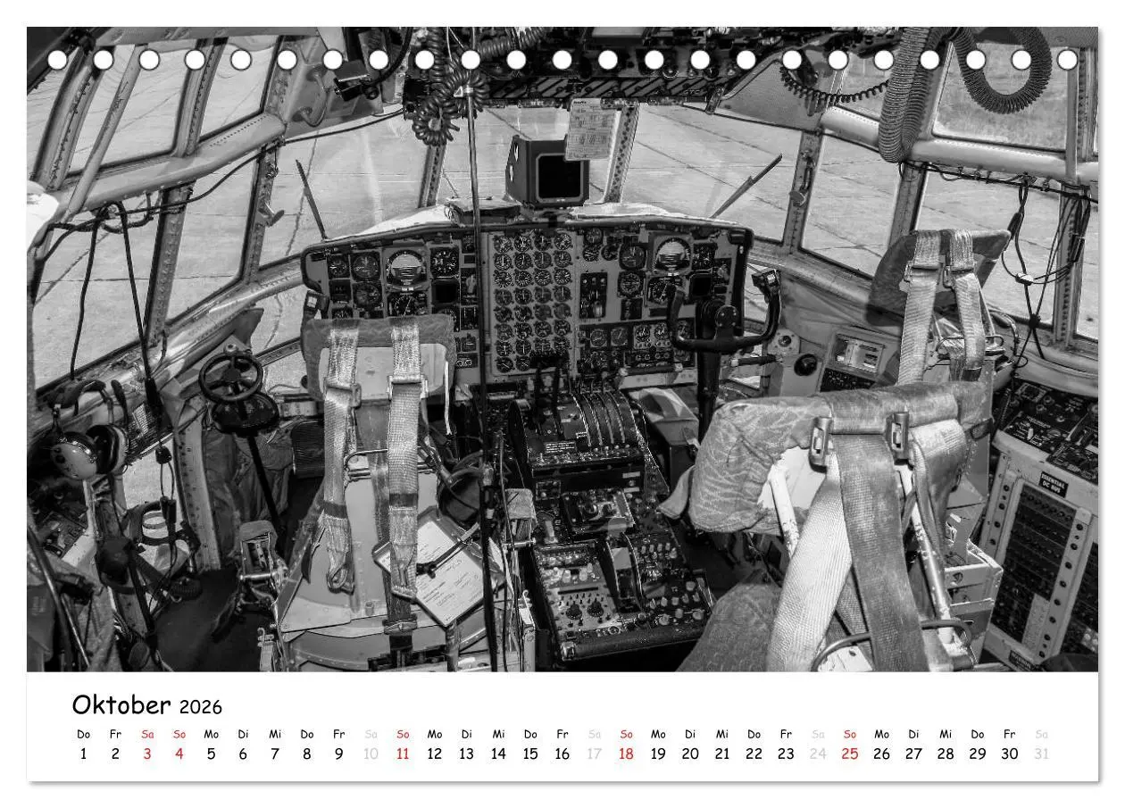 Bild: 9783457947470 | Flight deck - das beste Büro (Tischkalender 2026 DIN A5 quer),...