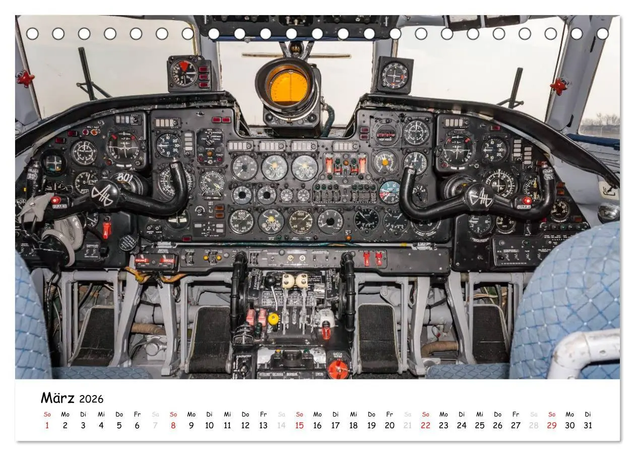 Bild: 9783457947470 | Flight deck - das beste Büro (Tischkalender 2026 DIN A5 quer),...