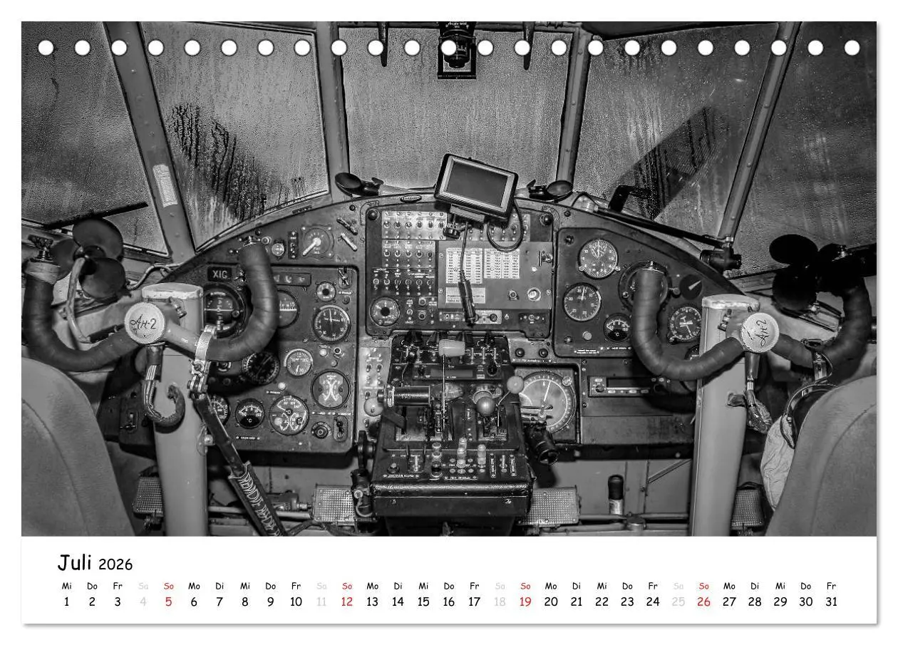Bild: 9783457947470 | Flight deck - das beste Büro (Tischkalender 2026 DIN A5 quer),...