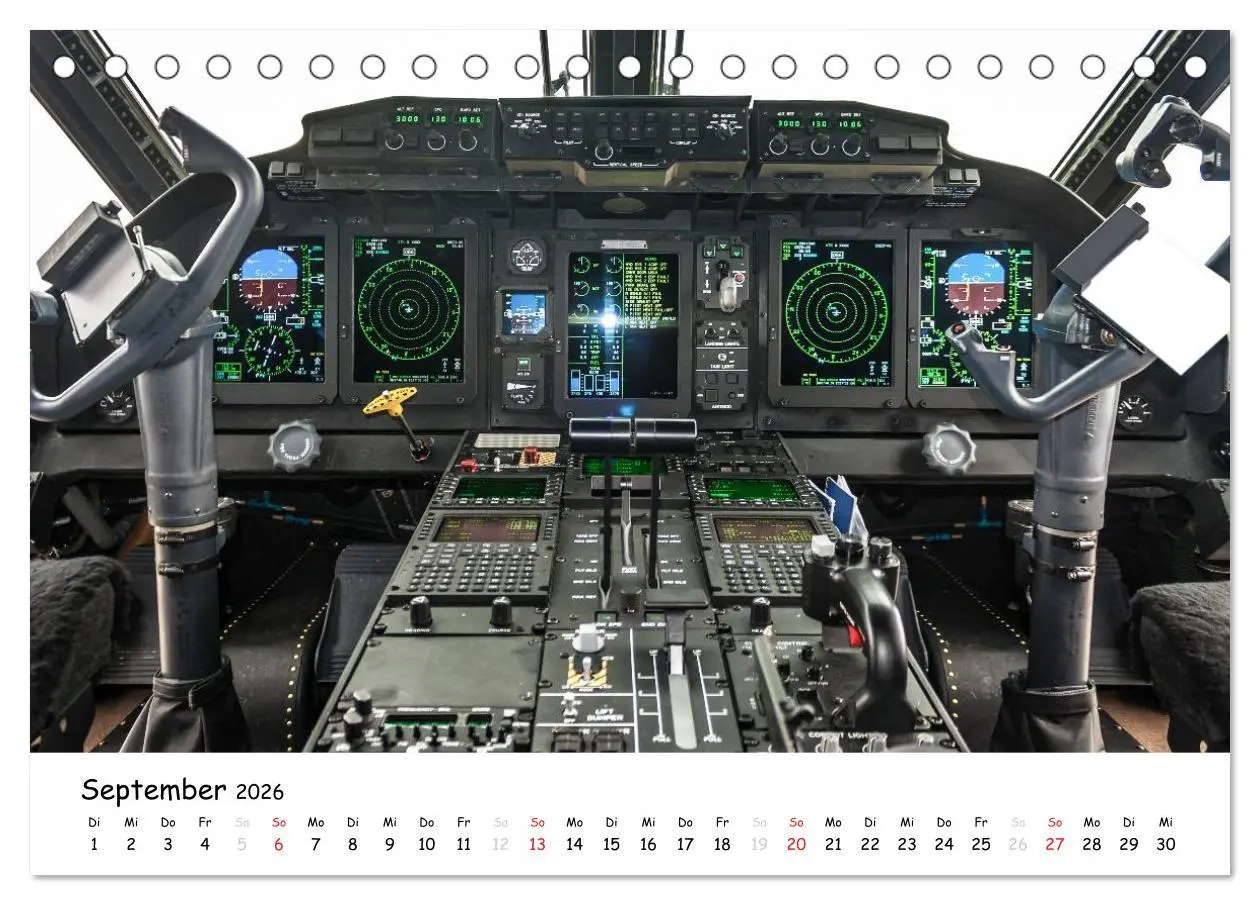 Bild: 9783457947470 | Flight deck - das beste Büro (Tischkalender 2026 DIN A5 quer),...