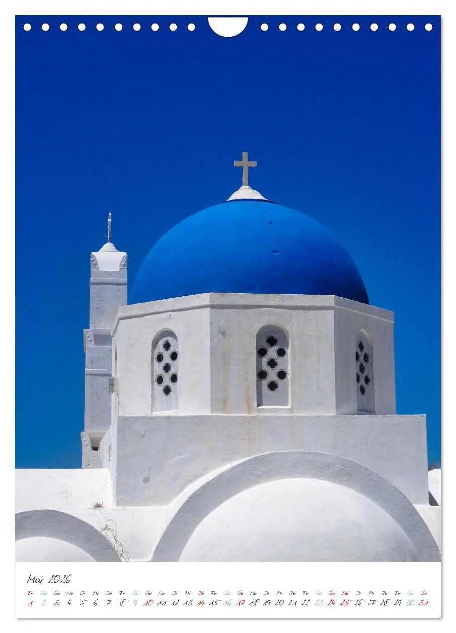 Bild: 9783516347470 | Santorini im Focus (Wandkalender 2026 DIN A4 hoch), CALVENDO...