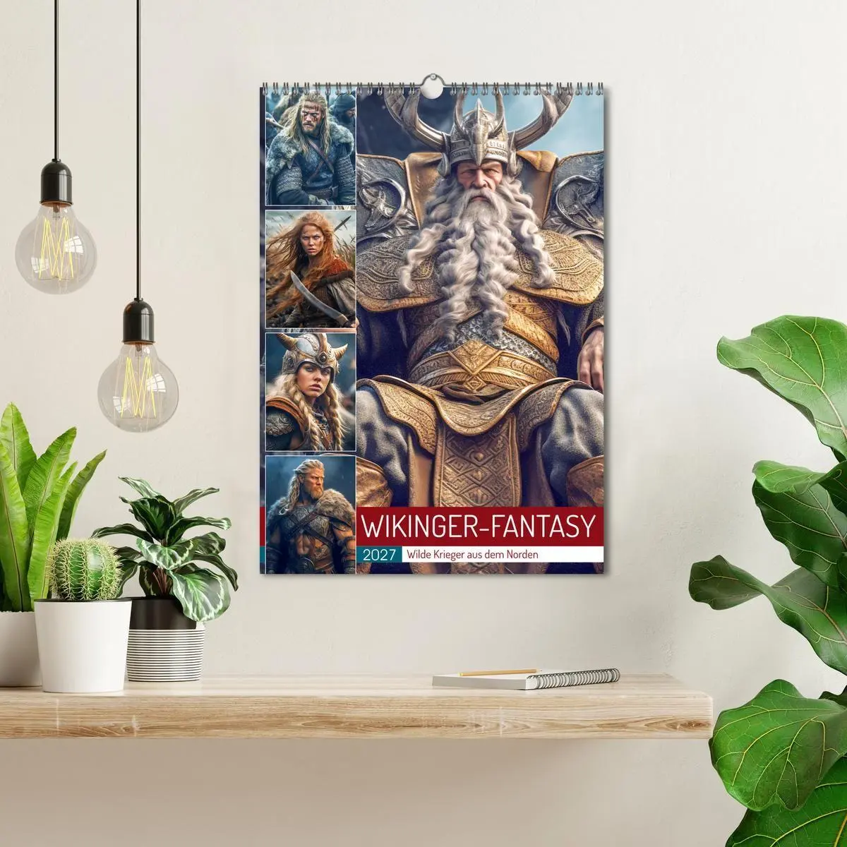 Bild: 9783569297470 | Wikinger-Fantasy. Wilde Krieger aus dem Norden (Wandkalender 2027...