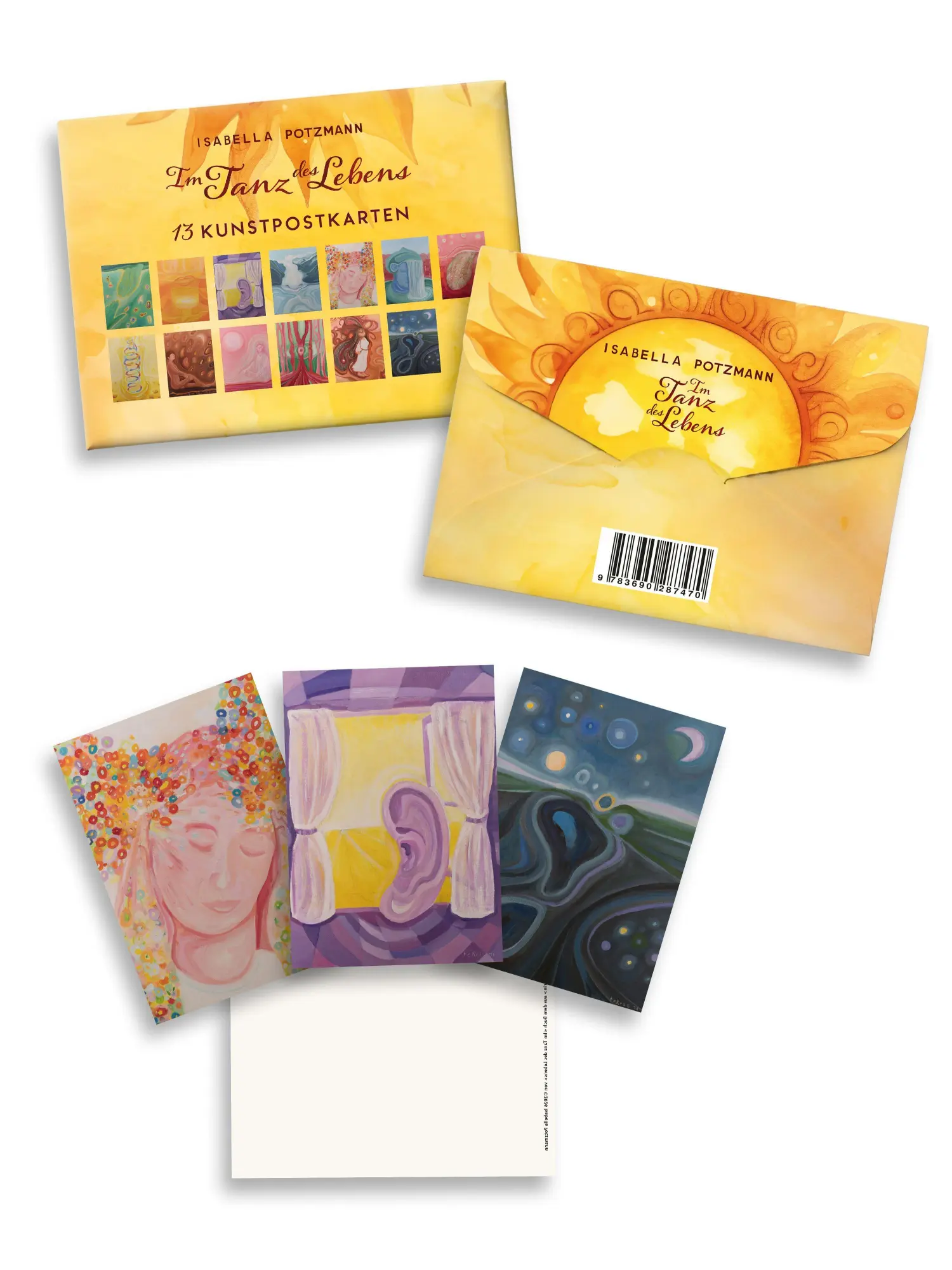 Cover: 9783690287470 | Postkarten-Set Im Tanz des Lebens | Isabella Potzmann | Taschenbuch