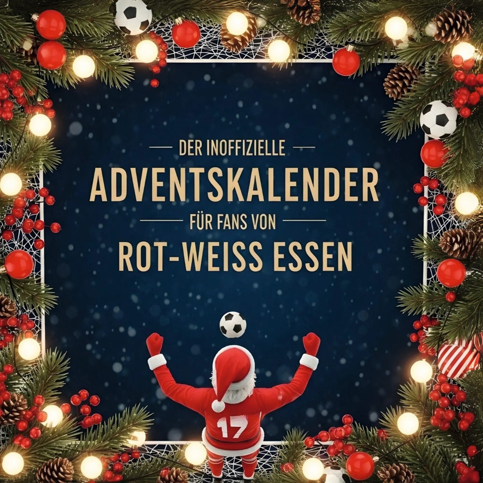 Cover: 9783695307470 | Der inoffizielle Adventskalender für Fans von Rot-Weiss Essen | Buch