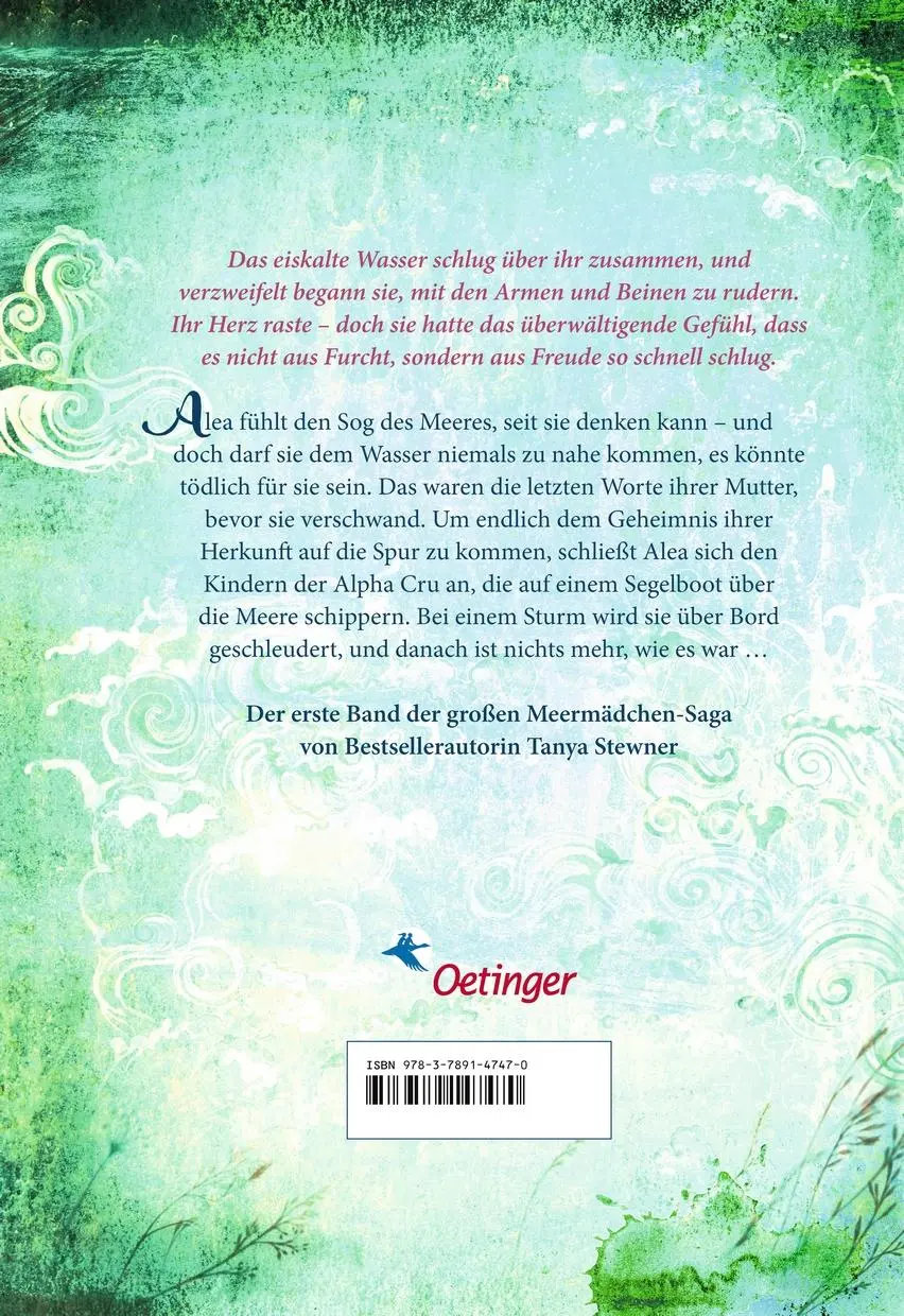 Rückseite: 9783789147470 | Alea Aquarius 1. Der Ruf des Wassers | Tanya Stewner | Buch | 320 S.