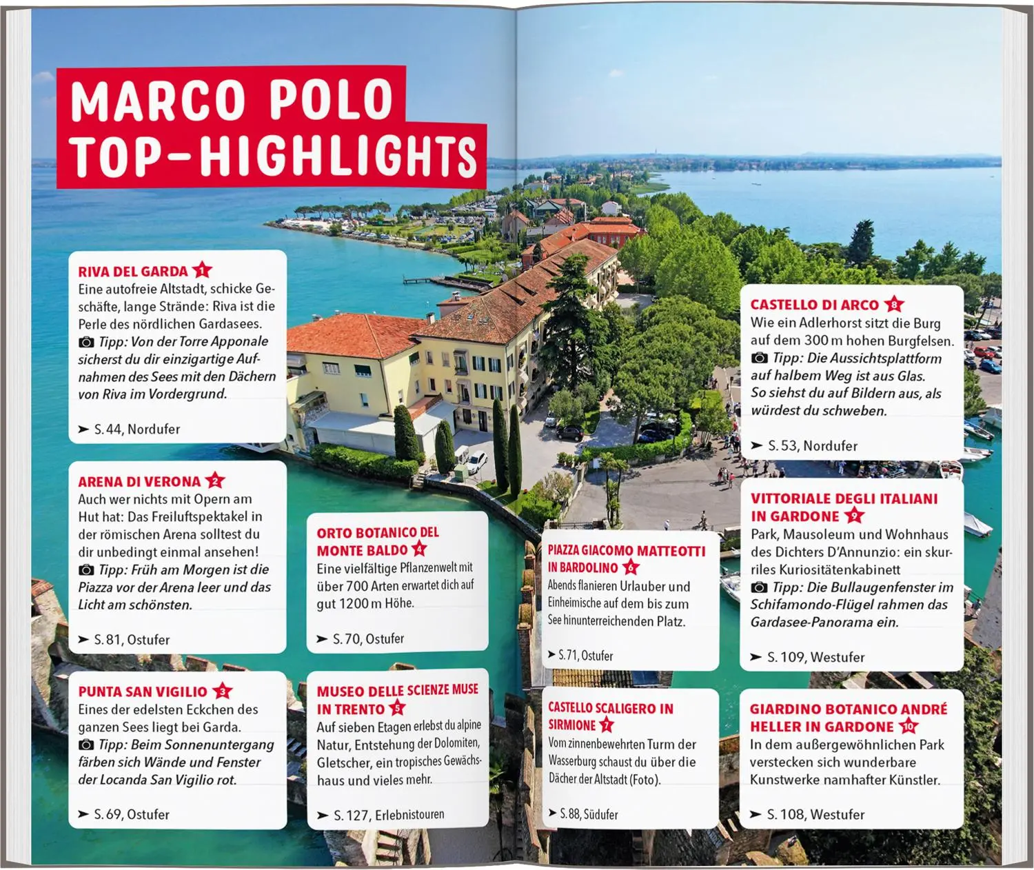 Bild: 9783829737470 | MARCO POLO Reiseführer Gardasee | Margherita Bettoni (u. a.) | Buch
