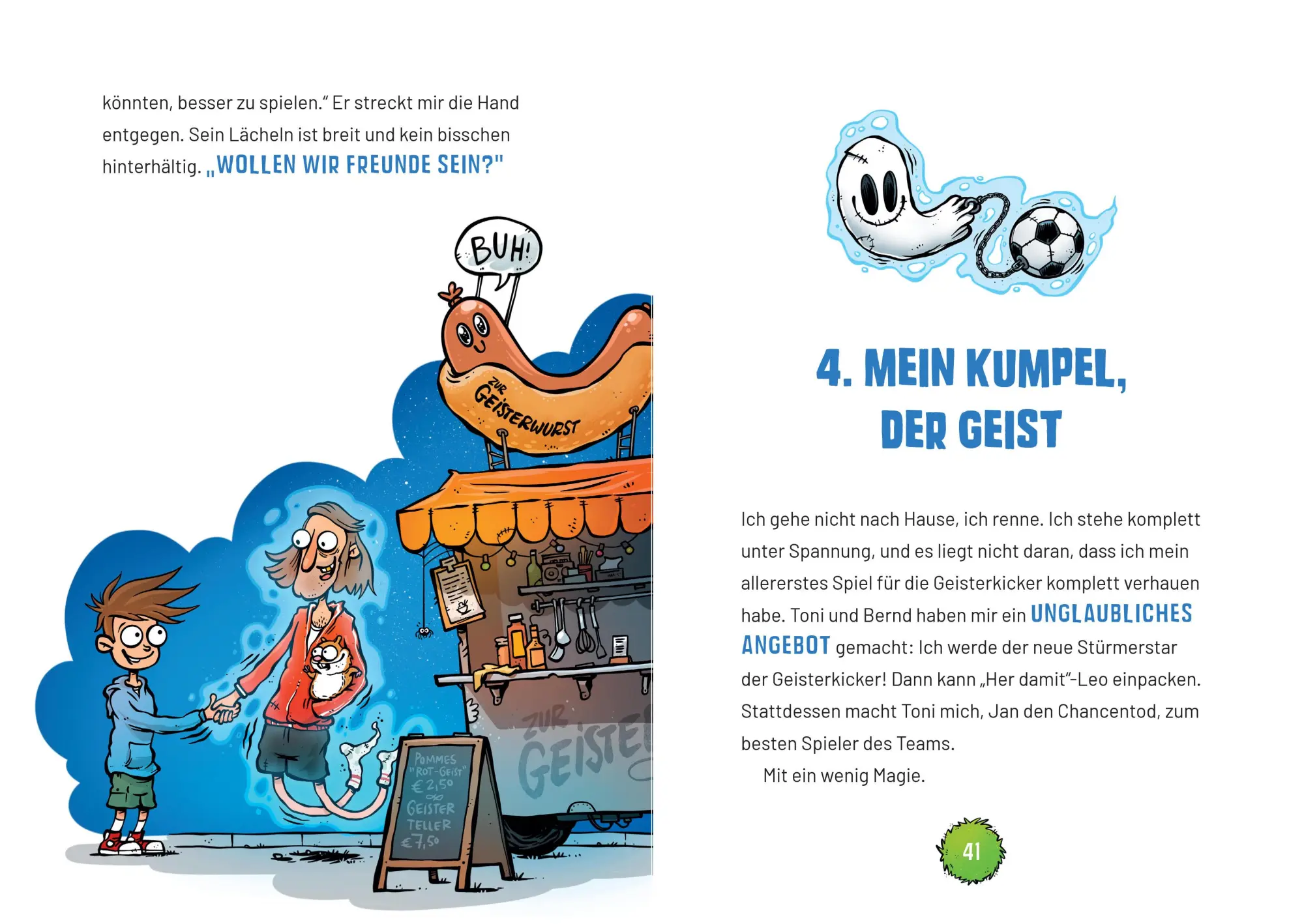 Bild: 9783833907470 | Die Geisterkicker - Nie mehr ohne Teamgeist! | Band 1 | Kaiblinger